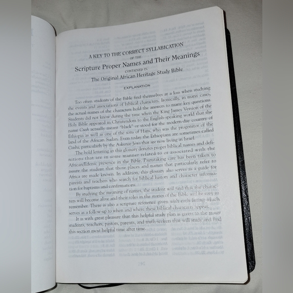 HOLY BIBLE The Original African Heritage Study Bible King James Version - Picture 8 of 16